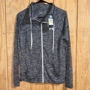 Under Armour Black and White Heathered Jacket